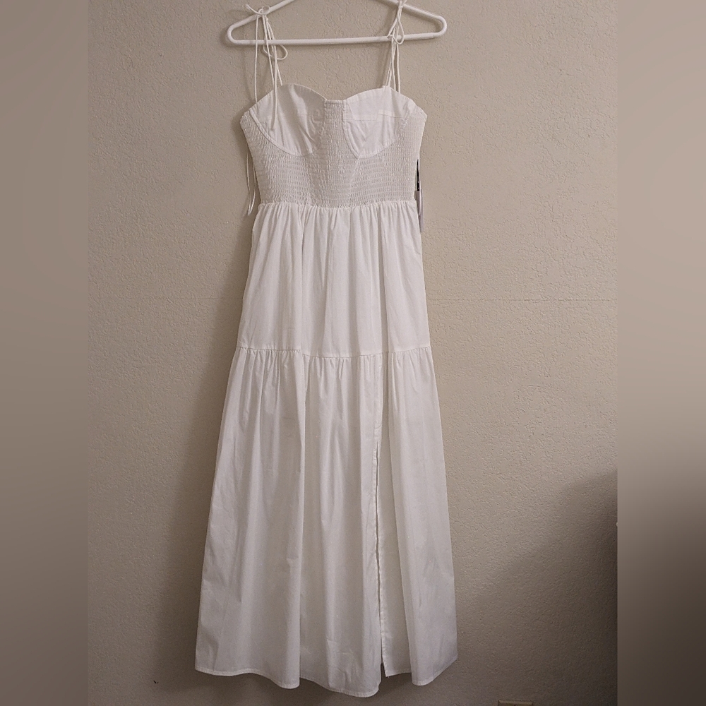 ASTR White Maxi Dress
